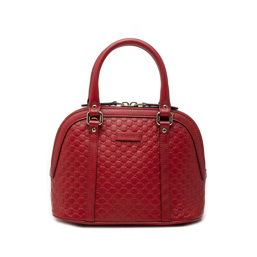 Pre-Loved Gucci Mini Microguccissima Dome Satchel
